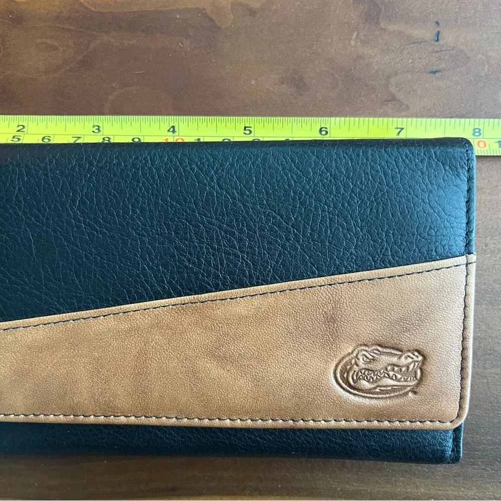 Leather University of Florida Wallet and Checkbook Cover